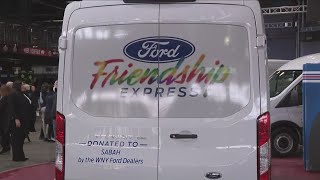 WNY Ford Dealers Donate Three Vans [upl. by Sairacaz723]