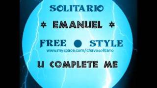 Emanuel  You Complete Me  latin freestyle [upl. by Urata]