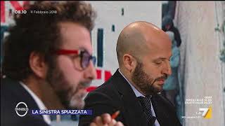 Omnibus  La sinistra spiazzata Puntata 11022018 [upl. by Ciel]