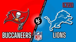 Tampa Bay Buccaneers Vs Detroit Lions  Live Stream 📺 [upl. by Nosretep]