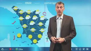 Le condizioni meteo di oggi in Toscana  giovedì 25 gennaio 2024 [upl. by Nolyaj]