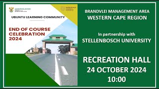 24 OCTOBER 2024  ULC END OF COURSE CELEBRATION UNIVERSITY OF STELLENBOSCH [upl. by Appleby]