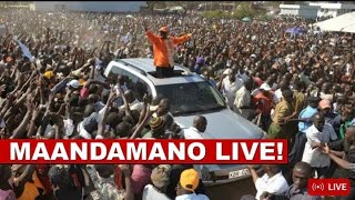 live kitengela maandamano happening now [upl. by Llekcm]