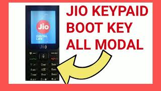 Jio keypad phone boot key all models [upl. by Truelove]