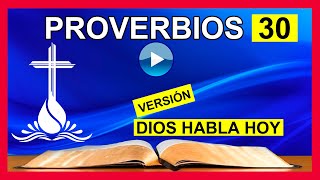 ✅ PROVERBIOS 30 ✅ BIBLIA DIOS HABLA HOY ✅ BIBLIA EN AUDIO ✅ BIBLIA HABLADA ✅ LIBRO DE PROVERBIOS [upl. by Sine31]