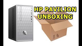 Unboxing HP Pavilion 590p0027nq [upl. by Boj499]