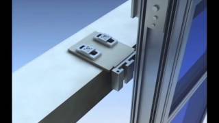 unitized curtain wall installation [upl. by Dowling553]