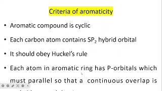 Huckel’s Rule and explanation of aromaticity and non aromaticity with examplesAromaticityCHEM201 [upl. by Rees903]