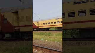 Kakinada to Pondicherry Circar express🚂🚂🚂 Kakinada port railway stations is the best old train 💖 [upl. by Bellaude269]