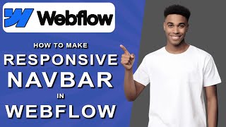 How to make responsive navbar in webflow 2024 [upl. by Derby]