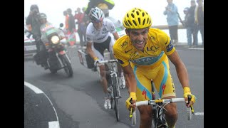 🏔️ Epic Duel Schleck vs Contador at Col du Tourmalet Tour de France 2010 🚴‍♂️💥 [upl. by Salisbury]