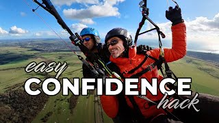 Easy CONFIDENCE HACK for paragliding [upl. by Otit133]