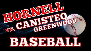 Hornell Red Raiders vs CanisteoGreenwood Chargers Varsity Baseball [upl. by Ardell]