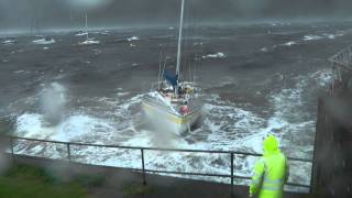 Yacht in Storm 1 [upl. by Marih881]