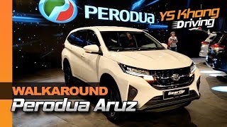 Perodua Aruz 15X amp 15AV Launched Walkaround Review  RM72900RM77900  YS Khong Driving [upl. by Elke]