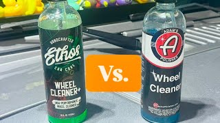 Adams Polishes Wheel Cleaner vs Ethos Wheel Cleaner Clash of the Wheel Cleaners [upl. by Gottlieb953]