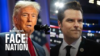 Trump picking Matt Gaetz for attorney general draws reactions from lawmakers [upl. by Naruq]