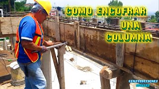 ¿Cómo encofrar una cadena  Paso a Paso  CONSTRUCCIONES IDEALES [upl. by Scotney]