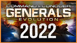 Command and Conquer Generals Evolution in 2022  Massive Update Released [upl. by Eiggep]