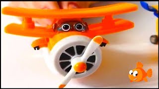 MAGIC Super Wings AIRPLANE TOYS  Toy Airplanes Demo for kids [upl. by Estrin736]