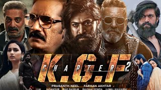 KGF Chapter 2 Full Movie HD  Yash Srinidhi Sanjay Dutt Raveena Tandon  Review amp Facts HD [upl. by Schwerin123]