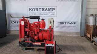 Notstromaggregat 15 KVA Diesel  Probelauf mit 15 kW Last Abnahme [upl. by Mian632]