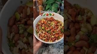 Best Beans Salad Recipe ‼️🫘 homeawayfromhome gharkakhana BeansSalad Viralshorts Viral nyc Fyp [upl. by Wehtta]