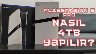 4 TB PS5 PRO Playstation 5 Pro M2 SSD NASIL TAKILIR playstation5pro ps5pro [upl. by Roosnam]