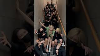 TikTok Rosé sings On The Ground a cappella with her dancers [upl. by Anna-Maria]