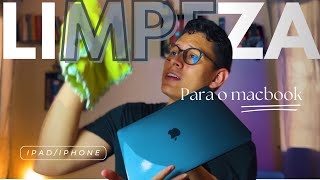 COMO LIMPAR UM MACBOOK DA MANEIRA CORRETA [upl. by Bunker]