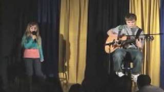 Sterling Knight performing with sister Scarlett in Hollywood [upl. by Assillam860]