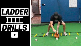 Top 4 Ladder Drills For Infielders  Baseball Fielding Tips [upl. by Sheply353]