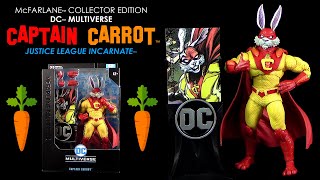 McFarlane ™ Captain Carrot ™ DC ™ Multiverse  Justice League Incarnate ™ Unboxing amp Review German [upl. by Annekahs]