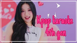 Kpop karaoke  with lyrics [upl. by Einal]