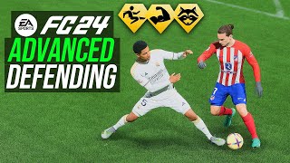 EA FC 24  META DEFENDING TECHNIQUE TUTORIAL [upl. by Yatnuahs751]