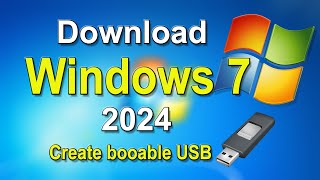 How to Download Windows 7 ISO in 2024  Create Windows 7 ISO USB [upl. by Kattie]