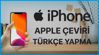 Apple Çeviri Türkçe Yapma [upl. by Maclaine]