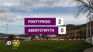 Uchafbwyntiau  Highlights Pontypridd 20 Aberystwyth  JD Cymru Premier [upl. by Okim]