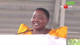 Prime Minister Robina Nabbanja speech at Namugongo welcoming guests before Museveni speaks [upl. by Natsuj]