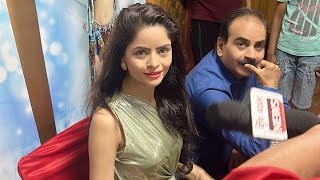 THE GEHANA SHOW  DHRUV TARA MOVIE LAUNCH  GEHANA VASISTH  AJAY RAM  BOLLYWOOD  HINDI FILM [upl. by Fanya]