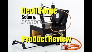 Devil Forge DFPROFK2 Setup and Product Review by Berg Knifemaking [upl. by Gollin]