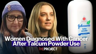 Women Diagnosed With Cancer After Talcum Powder Use [upl. by Brendin64]