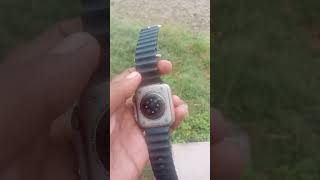 Ultra t800 smartphone smartwatch applewatch tech watch techwatch video applewatchultra😱 [upl. by Fredi802]