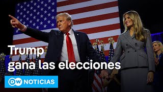 Donald Trump será el próximo presidente de Estados Unidos con el voto electoral y el popular [upl. by Gypsie]