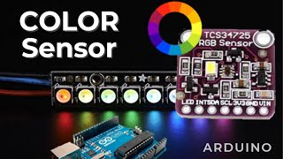 Arduino Color Recognition Using TCS34725 Color Sensor and Neopixels [upl. by Pelmas]