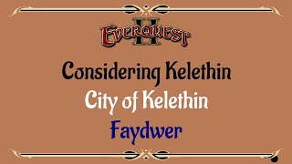 Lets Play  Everquest  Everquest 2  Kelethin  Considering Kelethin [upl. by Netsryk]