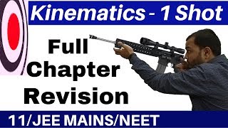 Kinematics  One Shot Complete Chapter  Kinematics Full Chapter Revision I Class 11JEE MAINSNEET [upl. by Nevins]