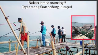 Bukan lomba mancing  Mancing Bagan tanjung kait di spot karang wala popay [upl. by Yevrah]