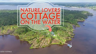 Nature Lovers Cottage on the Water  Bayboro NC [upl. by Narruc]