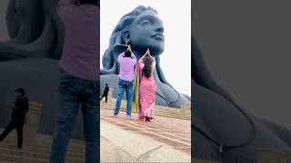 neesha adiyogi adiyogistatue ishafoundation youtubeshorts youtube coimbatore tamilnadu [upl. by Akinaj175]